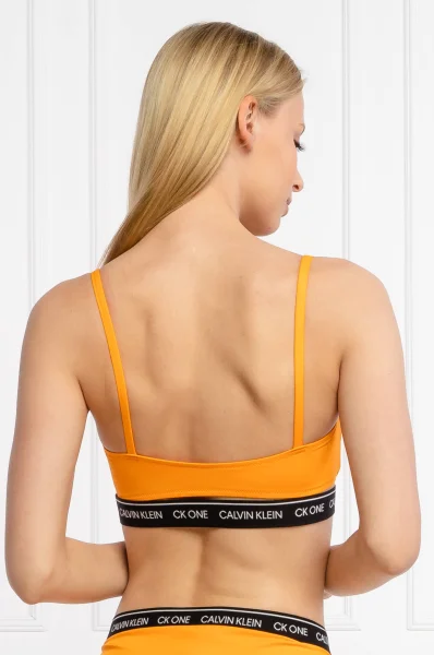 Vrchní část bikin Calvin Klein Swimwear oranžový